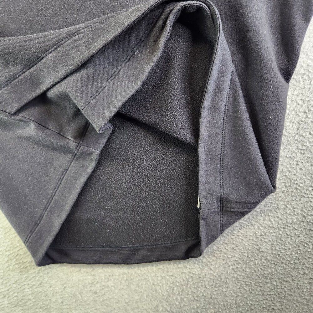 Athleta Sweatshirt Womens S Black Solitude Jersey Knit Pullover Loungewear Comfy - Picture 8 of 16